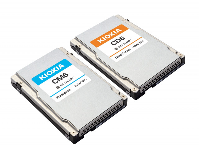 키옥시아 CM6, CD6 시리즈 PCIe® 4.0 NVMe™ SSD