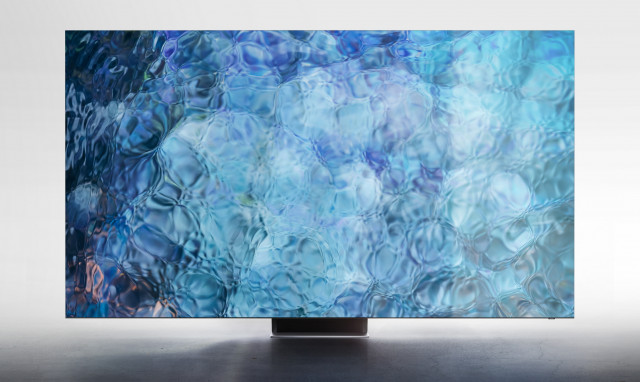 국제 디자인 공모전 IDEA 2021에서 은상을 수상한 삼성전자 TV Neo QLED 8K