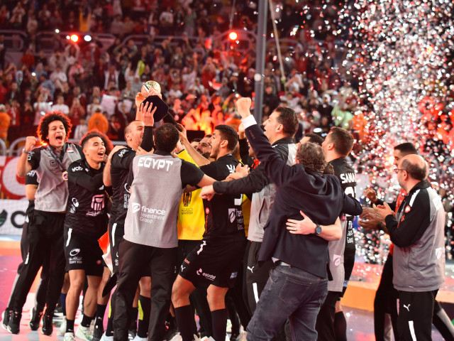 PUMA will supply Egypt with athletic uniforms at the Olympic Games. PUMA team Egypt, pictured here, won the African Men&amp;#039;s Handball Championship for the ninth time and qualified for the Olympic tournament. (Photo: Business Wire)