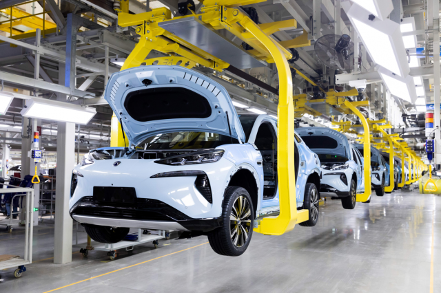 BYD&amp;#039;s Fully Intelligent Production Line (Photo: Business Wire)