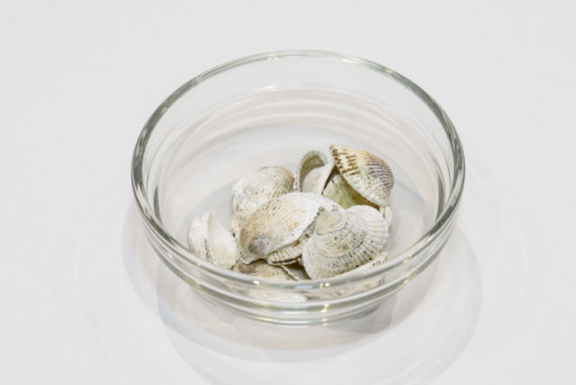Shells to be discarded used for exterior