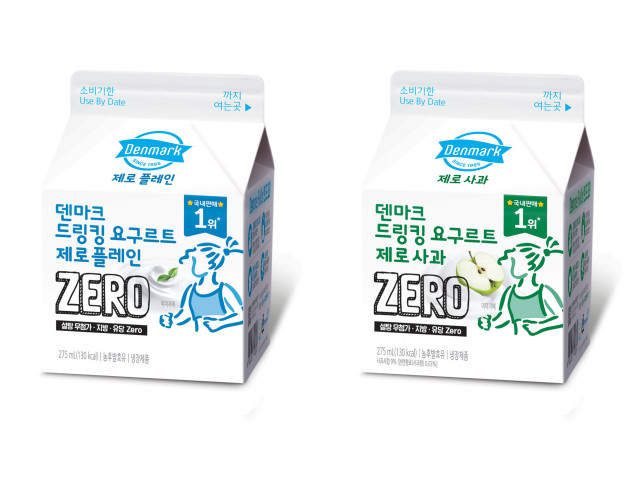 동원F&amp;B 덴마크 드링킹 요구르트 ‘설탕·지방·유당 제로’ 리뉴얼