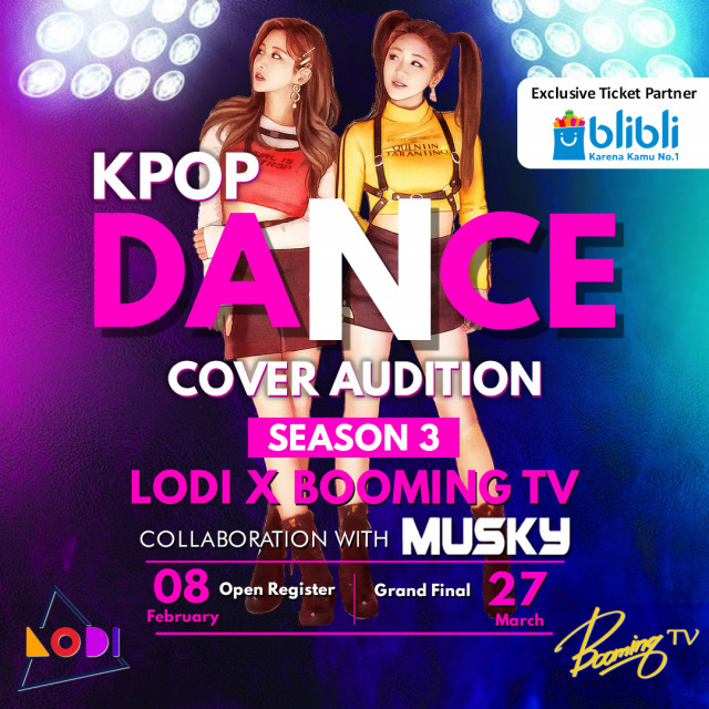 LODI &amp; Booming TV K-POP 시즌 3 포스터