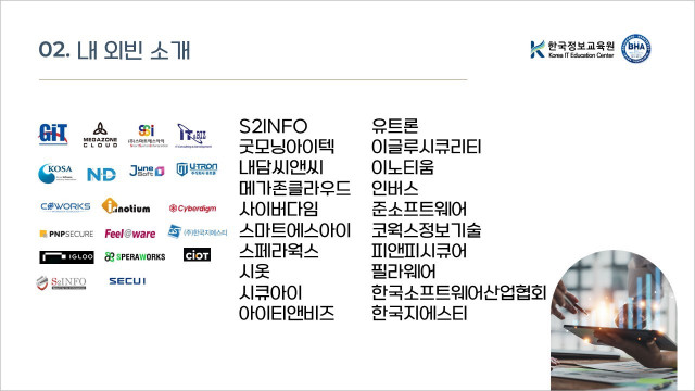 한국정보교육원 기술자문위원단 자문위원 명단