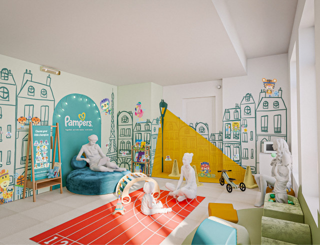 The Village Nursery with Pampers (Photo: Business Wire)